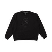 USC Trojans Men's lululmeon Black Tommy Head Steady State Fleece Crew Neck Sweatshirt